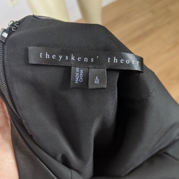 Theysken's Theory kangaroo leather dress - Picture 3 of 11